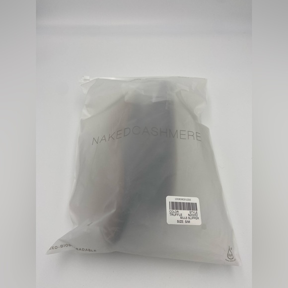 NakedCashmere Women’s Mule Slippers - Truffle Color - Picture 4 of 4